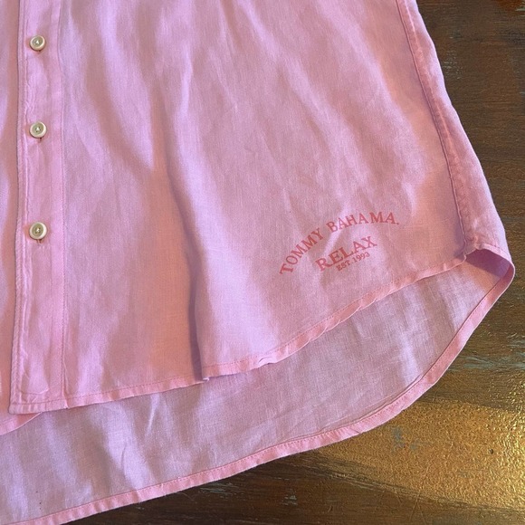 Tommy Bahama Men's Linen Relaxed Linen Shirt Size XL - Picture 5 of 10